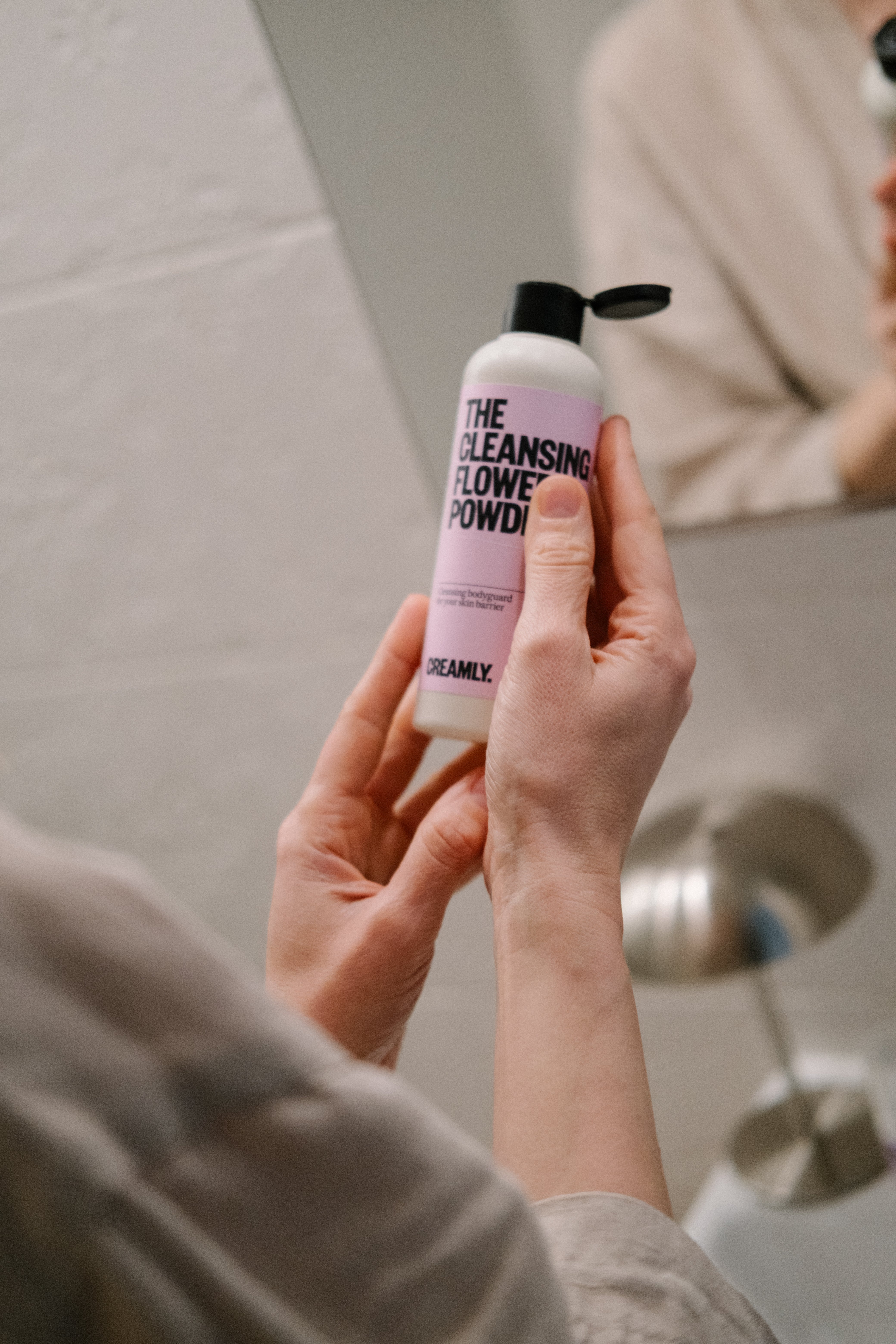 Цветочная пудра. Для умывания.