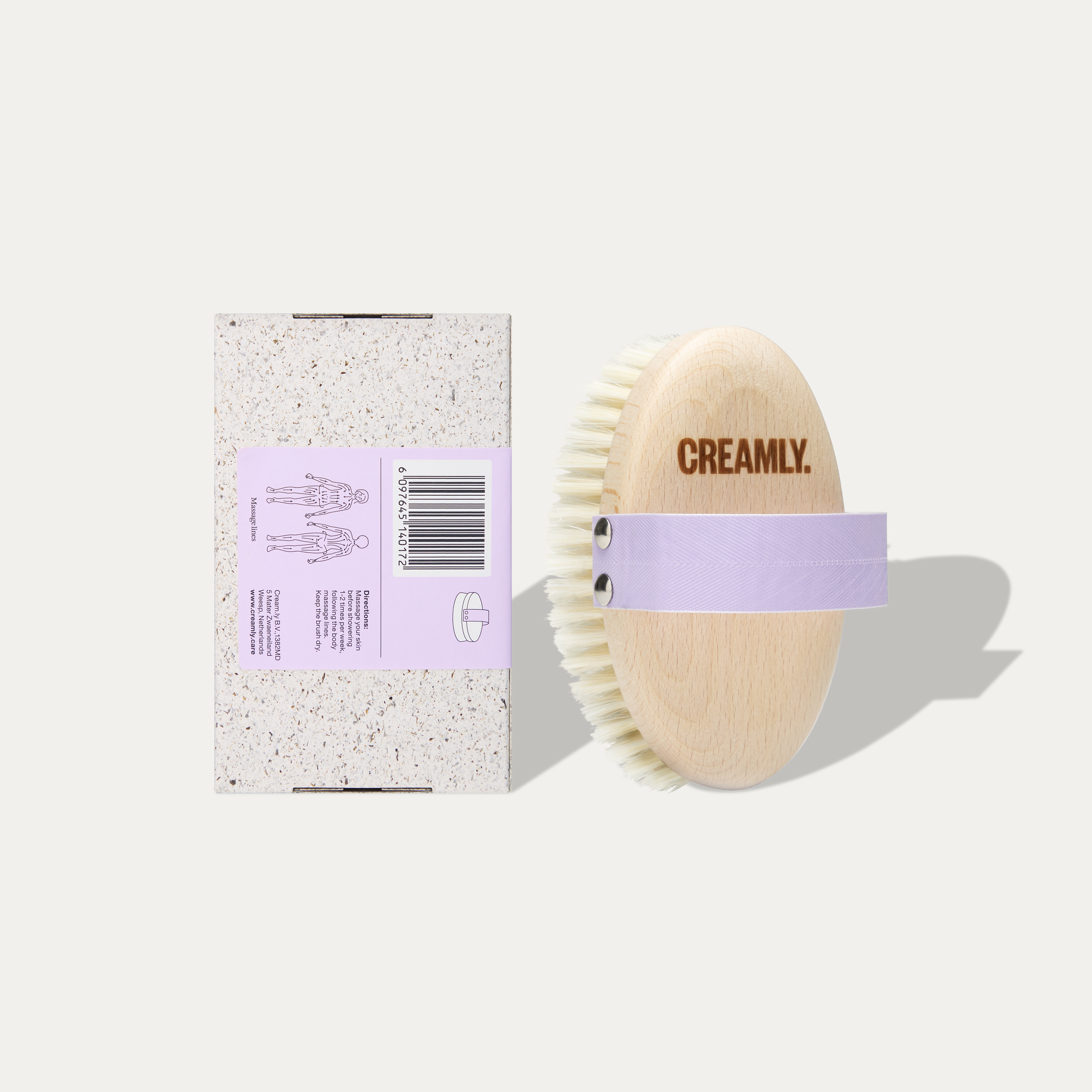 Щетка. Для сухого массажа.