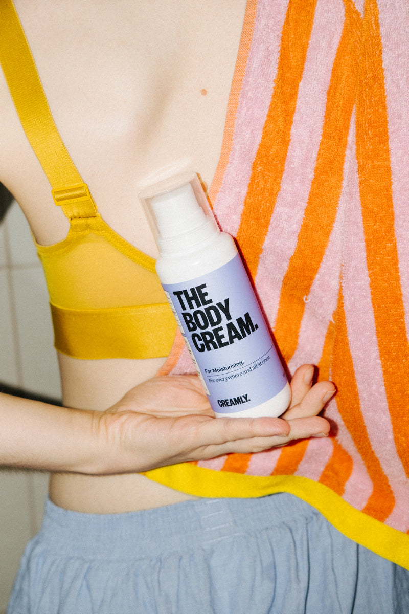The Body Cream. For Moisturising.